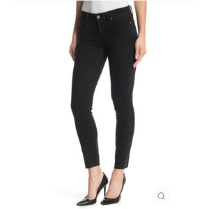 Women's Paige Verdugo Ankle Skinny Jeans Black‎ Size 31